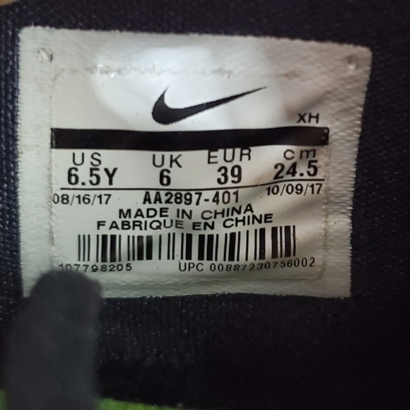 Kyrie 4 GS Obsidian Blue Shoes Kids Boys Size 6.5Y - Picture 11 of 11